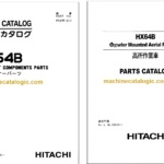 Hitachi HX64B Parts Catalog & Equipment Components Parts Catalog
