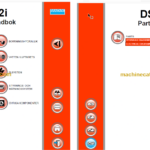 Sandvik DS512i Drill Rig Service and Parts Diagrams (123B83597-1)