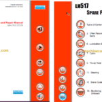 Sandvik LH517 Mining Loader Service and Parts Manual (L717D576)