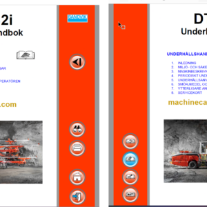 Sandvik DT1132i Drill Rig Operator's and Maintenance Manual (122D76932-1 Swedish)