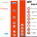 Sandvik LH517 Mining Loader Service and Parts Manual (L817D619)