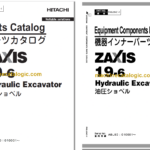 Hitachi ZX19-6 Hydraulic Excavator Parts Catalog & Equipment Components Parts Catalog