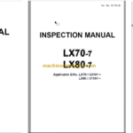 Hitachi LX70-7 LX80-7 Wheel Loader Technical and Inspection Workshop Manual
