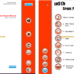 Sandvik LH517 Mining Loader Service and Parts Manual (L817D621)