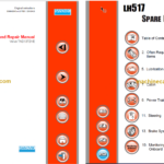 Sandvik LH517 Mining Loader Service and Parts Manual (L817D659)