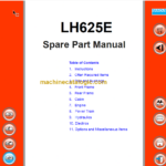 Sandvik LH625E Mining Loader Parts Manual (L925E024)