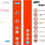 Sandvik LH621 Mining Loader Service and Parts Manual (L821D397)