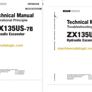 Hitachi ZX135US-7B Hydraulic Excavator Technical Manual