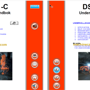 Sandvik DS511c Drill Rig Operator's and Maintenance Manual (115B42360-1 Swedish)