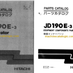 JD190E-3 Excavator Parts Catalog & Equipment Components Parts Catalog