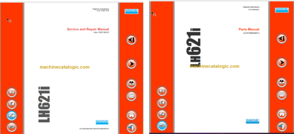 Sandvik L621i Mining Loader Service and Parts Manual (L621DVMA0A0613_rev1)