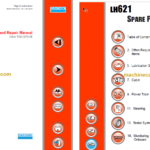 Sandvik LH621 Mining Loader Service and Parts Manual (L821D407)