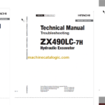 Hitachi ZX490LC-7H Hydraulic Excavator Technical and Workshop Manual