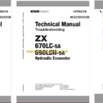 Hitachi ZX670LC-5A ZX690LCH-5A Hydraulic Excavator Technical and Workshop Manual