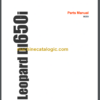 Sandvik Leopard DI650i Drill Rig Parts Manual (90259)