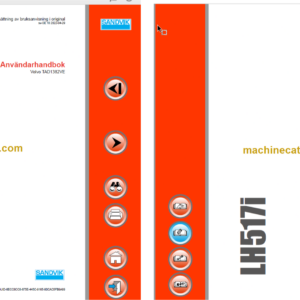 Sandvik LH517i Mining Loader Operator's and Maintenance Manual (L517DKNA0A0953 Swedish) Sandvik LH517i Mining Loader Index: