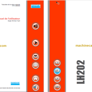 Sandvik LH202 Mining Loader Operator's and Maintenance Manual (L002D030 Swedish)