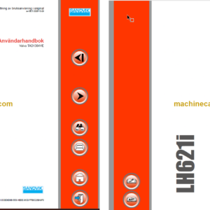 Sandvik LH621i Mining Loader Operator's and Maintenance Manual (L021D604 Swedish)