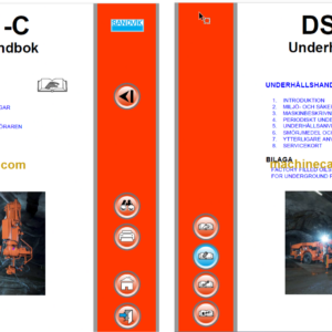 Sandvik DS511c Drill Rig Operator's and Maintenance Manual (116B47193-1 Swedish)