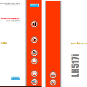 Sandvik LH517i Mining Loader Operator's and Maintenance Manual (L917D690 Swedish)