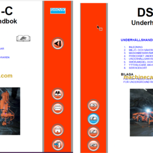 Sandvik DS511-C Drill Rig Operator's and Maintenance Manual (117B45215-1 Swedish)