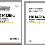 Hitachi HX140B-2 Parts Catalog & Equipment Components Parts Catalog