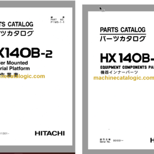 Hitachi HX140B-2 Parts Catalog & Equipment Components Parts Catalog