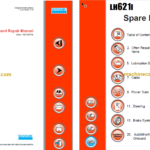 Sandvik LH621i Mining Loader Service and Parts Manual (L621DVMA0A0613)