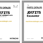 Hitachi JD17ZTS Excavator Parts Catalog & Equipment Components Parts Catalog
