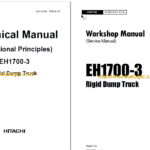 Hitachi EH1700-3 Rigid Dump Truck Technical and Workshop Manual