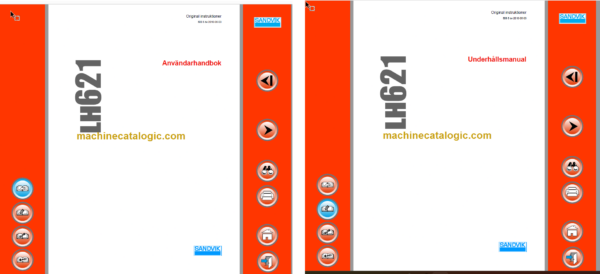 Sandvik LH621 Mining Loader Operator's and Maintenance Manual (L021D113 Swedish)