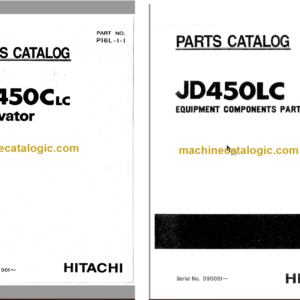 JD450CLC Excavator Parts Catalog & Equipment Components Parts Catalog