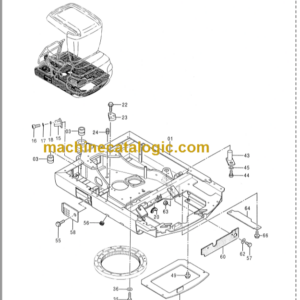 Hitachi EX17-2B Excavator Parts Catalog & Equipment Components Parts Catalog