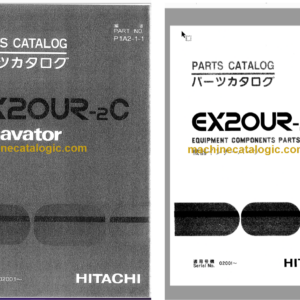 Hitachi EX20UR-2C Excavator Parts Catalog & Equipment Components Parts Catalog