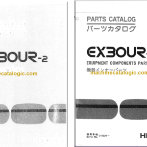 Hitachi EX30UR-2 Excavator Parts Catalog & Equipment Components Parts Catalog