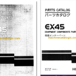 Hitachi EX45 Excavator Parts Catalog & Equipment Components Parts Catalog