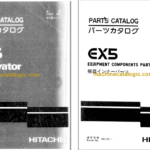 Hitachi EX5 Excavator Parts Catalog & Equipment Components Parts Catalog