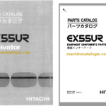Hitachi EX55UR Excavator Parts Catalog & Equipment Components Parts Catalog