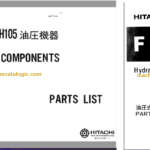 Hitachi FH70 Hydraulic Truck Crane Parts Catalog & Equipment Components Parts Catalog