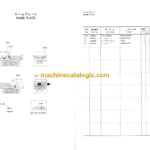 Hitachi EG40R Rubber Crawler Carrier Parts Catalog