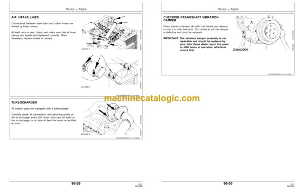 John Deere 457, 457 Silage Special and 557 Round Balers Operator's Manual (OME126850)