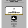 John Deere 60-inch Blade Operator's Manual (OMTCU28183)