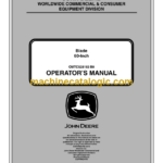 John Deere 60-inch Blade Operator's Manual (OMTCU28183)