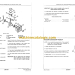John Deere 5E Blower 113 Hedge Clipper 110G 210G 240G and 260G Trimmer Cutters Technical Manual (TM1430)
