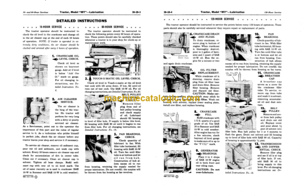 John Deere MT Tractor Service Manual (SM2002)