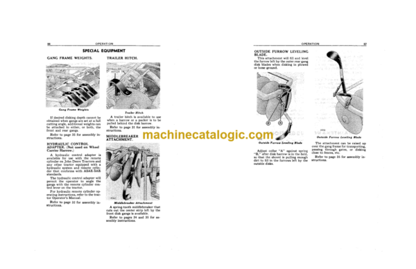 John Deere KBA Disk Harrow Operator's Manual (OMB25040)