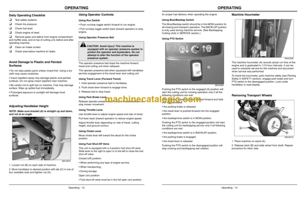 John Deere 220 E-Cut Hybrid Walk Greens Mower Operator's Manual (OMTCU28068)