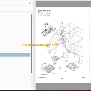 Hitachi ZX26U-5N Hydraulic Excavator Parts Catalog & Equipment Components & Engine Parts Catalog