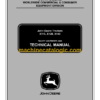 John Deere X110, X120, X140 Tractors Technical Manual (TM2373)