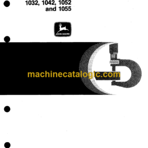 John Deere 1032, 1042, 1052 and 1055 Combines Technical Manual (TM4413)